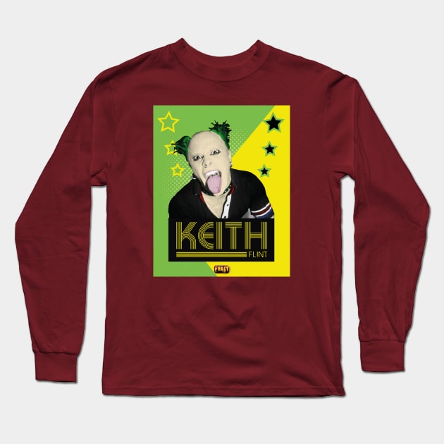 Keith Flint - The Prodigy Long Sleeve T-Shirt by FUNCT